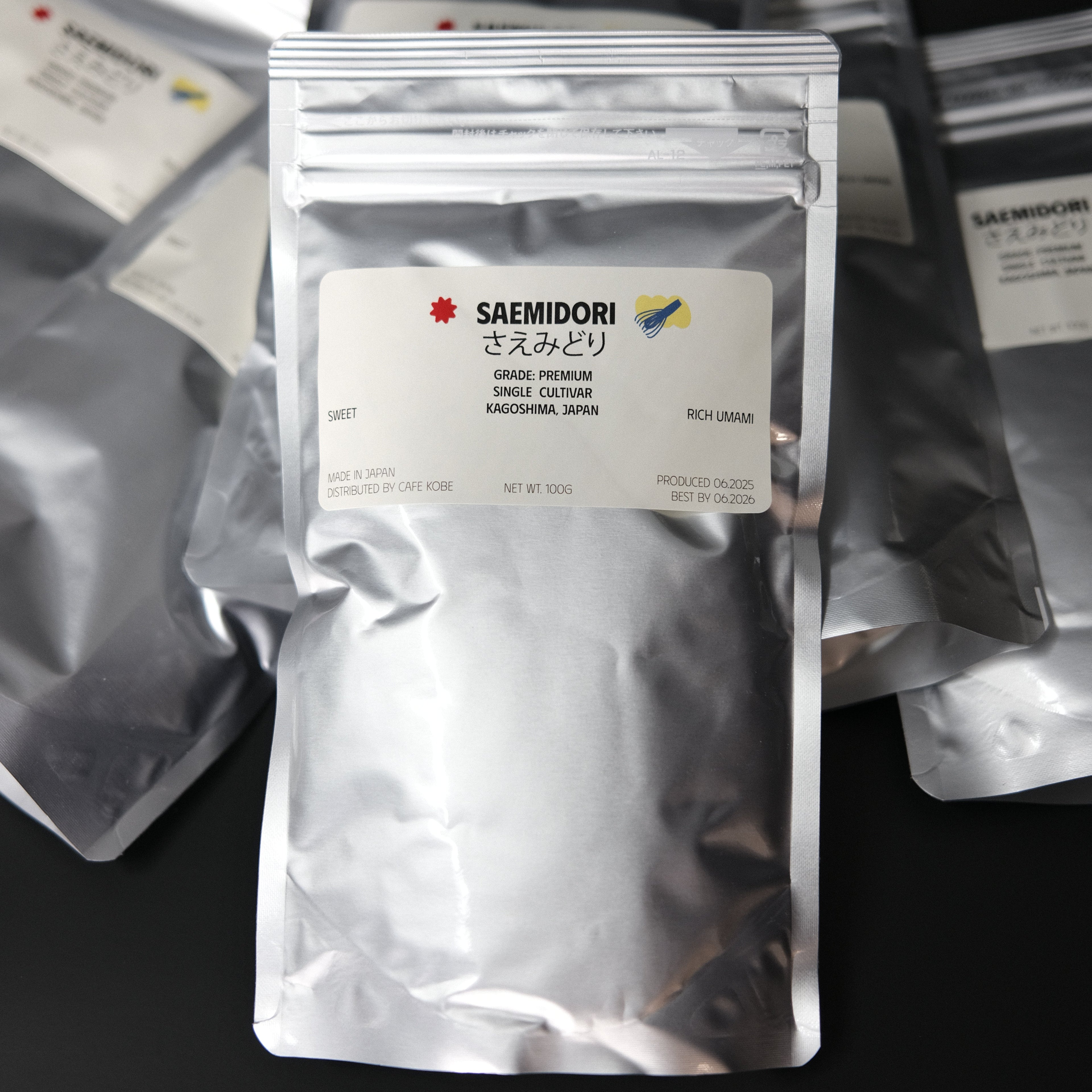 Cafe Kobe - Saemidori Single Cultivar | First Flush | Premium Ceremonial Grade 100g bag