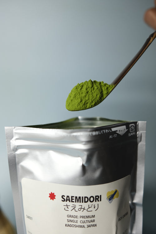 Cafe Kobe - Saemidori Single Cultivar | First Flush | Premium Ceremonial Grade 100g bag (New 2026 crop)