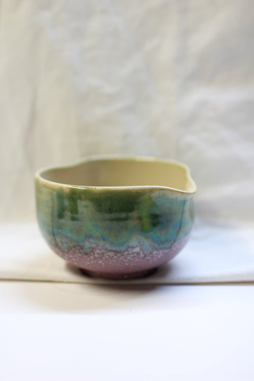 Bat Trang Porcelain Chawan - Purple Haze